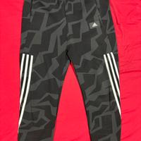 Tuta Adidas nera e bianca tg 14 anni