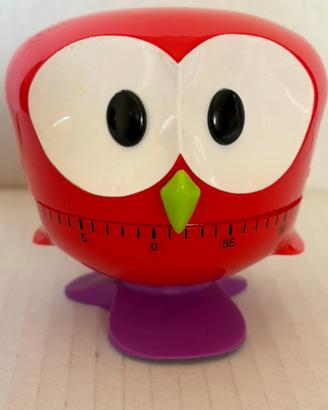 Timer meccanico a forma di gufo. E-my Guzzini 2012