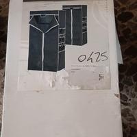 Armadio da campeggio in tnt verde  75 x 50 x 160