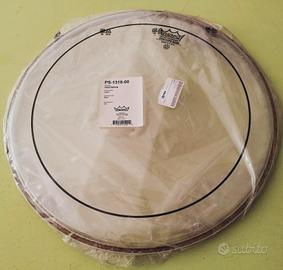 PELLE PER GRANCASSA 18" REMO PINSTRIPE CLEAR