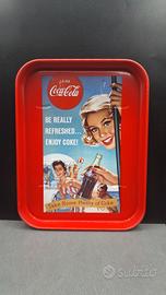 Vassoio rettangolare coca cola 21x27 cm
