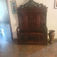 cassapanca da ingresso. secolo csorso