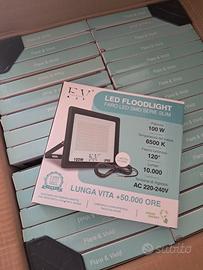 Faretto LED 100W Luce Bianca Fredda 6500K – F&V 
