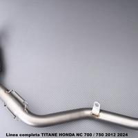 Linea completa TITANE HONDA NC 700 / 750 2012 2024