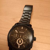 orologio fossil nero opaco
