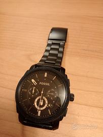 orologio fossil nero opaco
