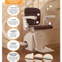 MONTASCALE MODELLO “FREECURVE” CON POLTRONCINA MOD