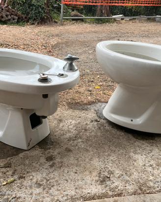 Coppia di sanitari water + bidet