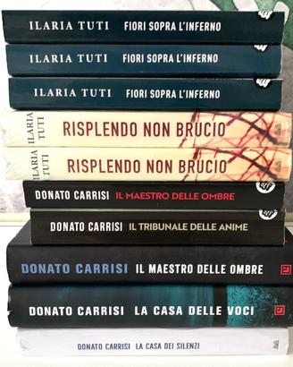 Libri di Donato Carrisi e Ilaria Tuti