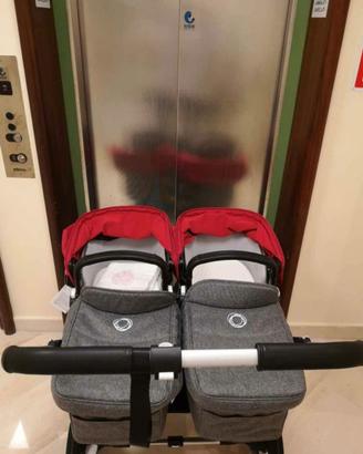 passeggino gemellare bugaboo