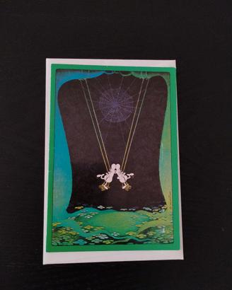 Biglietto Mordillo vintage Innamorati ragnatela 