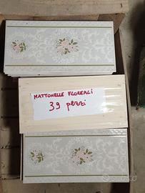 Mattonelle maioliche anni 70