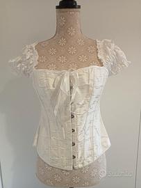 Corsetto Vintage Bianco