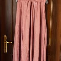 ABITO LUNGO ELEGANTE ROSA SANDRO FERRONE