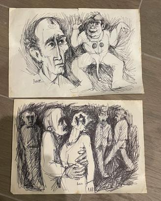 Disegni originali Mario Russo ‘70