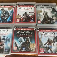 Ps3 6 titoli assassin’s creed