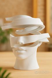 Busto astratto stampato 3d