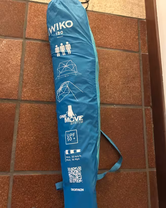 Tenda da spiaggia Decathlon IWIKO 180 UPF 50+