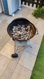 Barbecue Weber a carbone 47 cm con coperchio