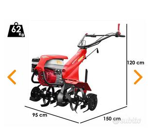 Motozappa Barbieri Honda GX160 usato