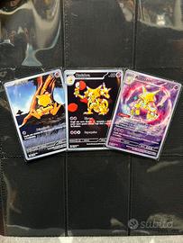 Carte pokemon Abra, Kadabra, Alakazam Holo Fan Art