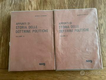 Appunti di storia delle dottrine politiche D’Addio