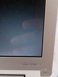 PC portatile Vaio vgn-fz18e