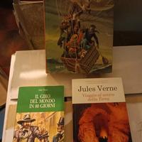Set tre libri Jules Verne 