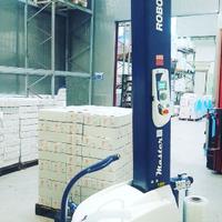 Robot fasciapallet avvolgipallet Robopac Master