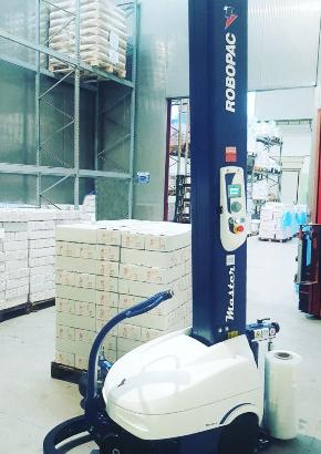 Robot fasciapallet avvolgipallet Robopac Master