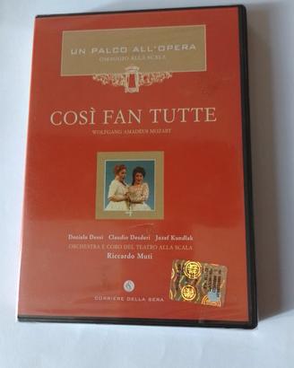 DVD Opera "Così fan tutte" Mozart 