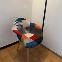 Poltrona di Design tessuto di  Patchwork