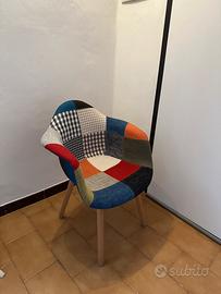 Poltrona di Design tessuto di  Patchwork