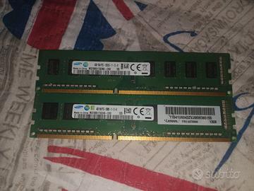 2x4GB Samsung DDR3 1600MHz PC3-12800 Desktop RAM 