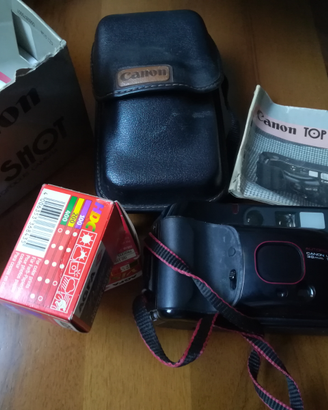 Fotocamera a rullino Canon top shot