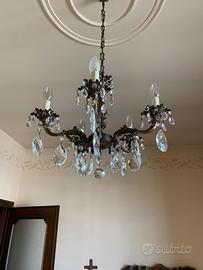 Lampadario a 5 bracci