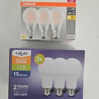 6 LAMPADINE LED E27 OSRAM E Ulight NUOVE