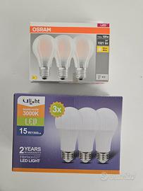 6 LAMPADINE LED E27 OSRAM E Ulight NUOVE