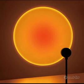 Lampada LED Sunset 🌅 - Atmosfera Tramonto Cozy