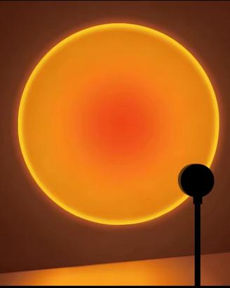 Lampada LED Sunset 🌅 - Atmosfera Tramonto Cozy