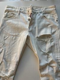 Jeans Dsquared bianco Tg.46