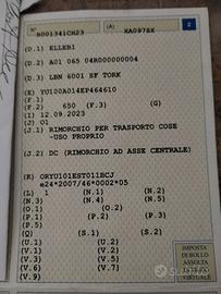 Carrello porta barca