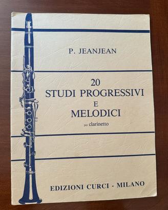 Libro “20 Studi progressivi e melodici” - JeanJean