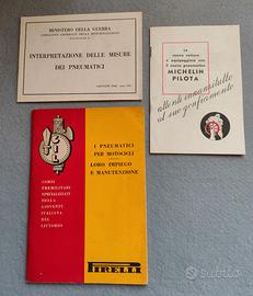 Libretto GIL 1949 Pirelli pneumatici