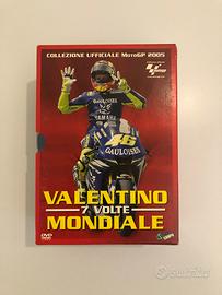 Cofanetto 5 dvd official motomondiale motogp valen