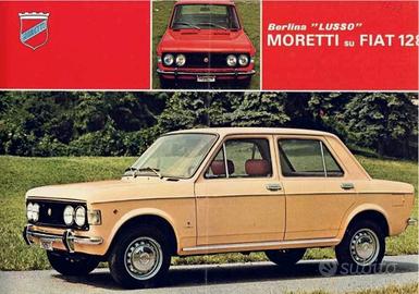 Depliant auto Fiat carrozzeria Moretti Fissore