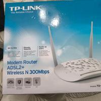 Modem Router TP-Link DSL2+ Wireless N 300Mbps