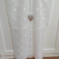 Shabby/ tenda/ tendina a vetro/ tendina bianca