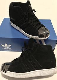 Adidas superstar 80s store metal toe donna rosse