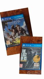 giochi ps4 e ps5 Horizon e The last of us